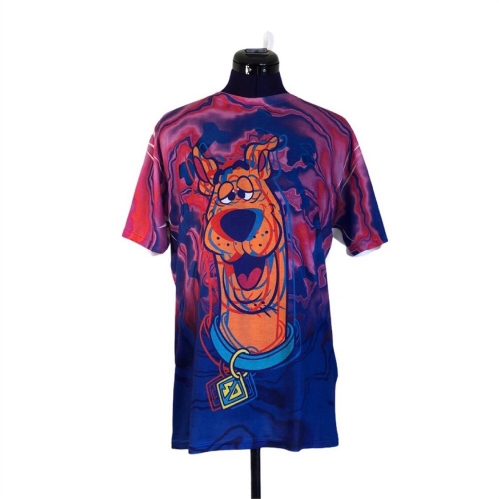 Scooby Doo Psychedelic Short Sleeve T Shirt